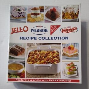 Kraft Recipe Collection 5-Ring Binder Cookbook Jell-O Philadelphia Velveeta EUC